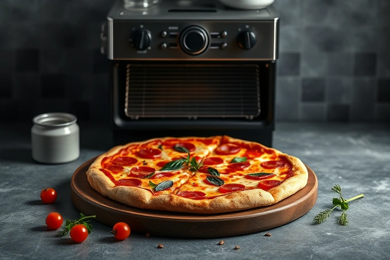 Conceitos visuais relacionados a Receita de Pizza de Liquidificador Rápida para Emergências