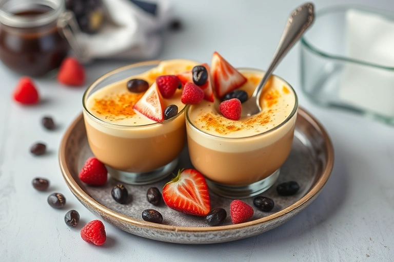 Conceitos visuais relacionados a Sobremesa Gelada de Leite Ninho em 10 Minutos